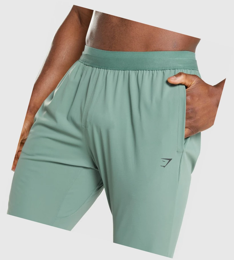 Gymshark Studio Miesten Juoksuvaatteet Vihreä | YHDAMV841