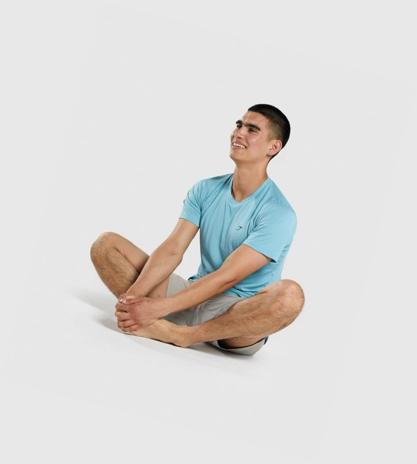 Gymshark Studio Miesten T Paidat Turkoosi | HDLJXC687