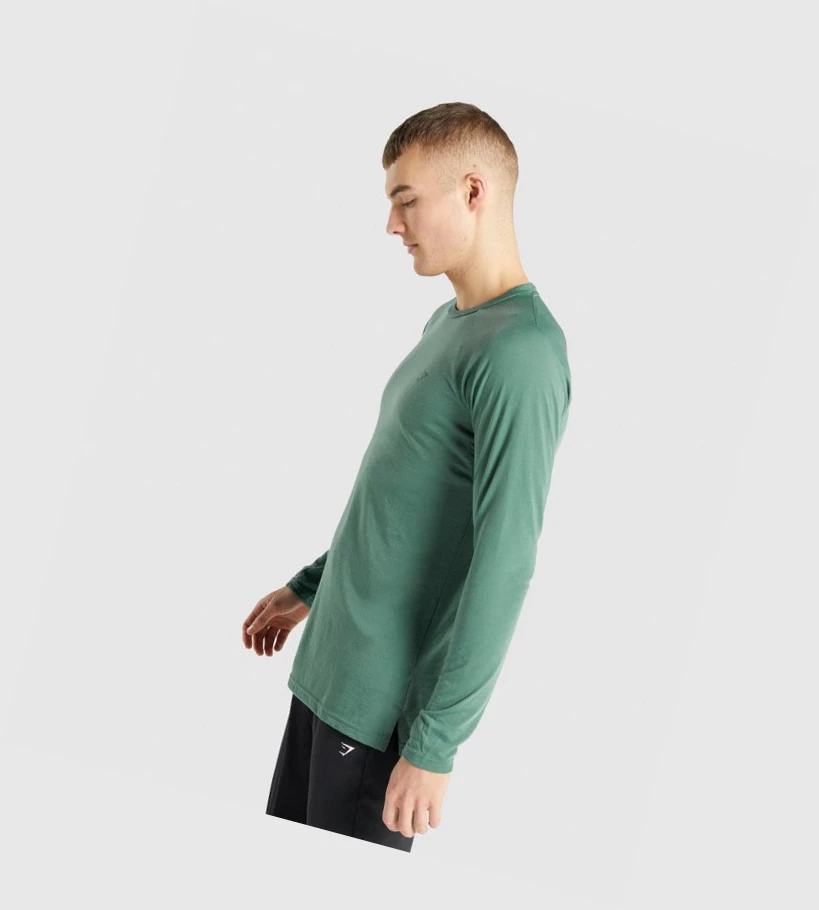 Gymshark Studio Miesten T Paidat Vihreä | MQBEZR074