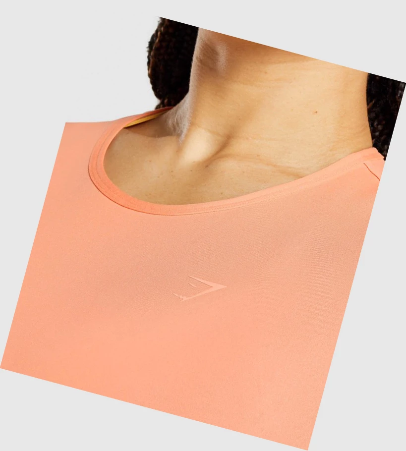Gymshark Studio Naisten T Paidat Koralli | ZJBYCA580