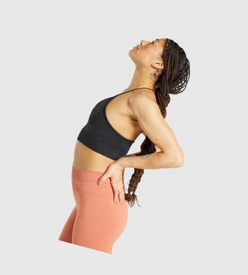 Gymshark Studio Seamless Naisten Urheiluliivit Mustat | HZQKNG816