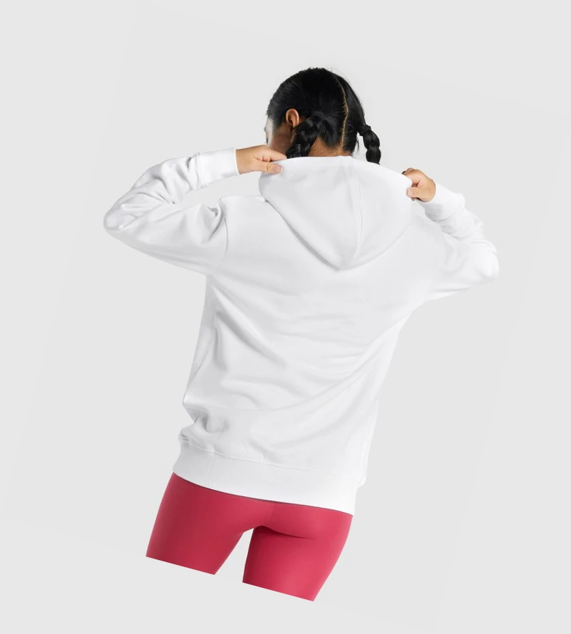 Gymshark Sundae Graafinen Oversized Naisten Vaatteet Valkoinen | CIAQMO760