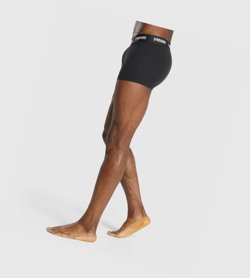 Gymshark Trunk 2pk Miesten Alusvaatteet Mustat | 489XWDMKC