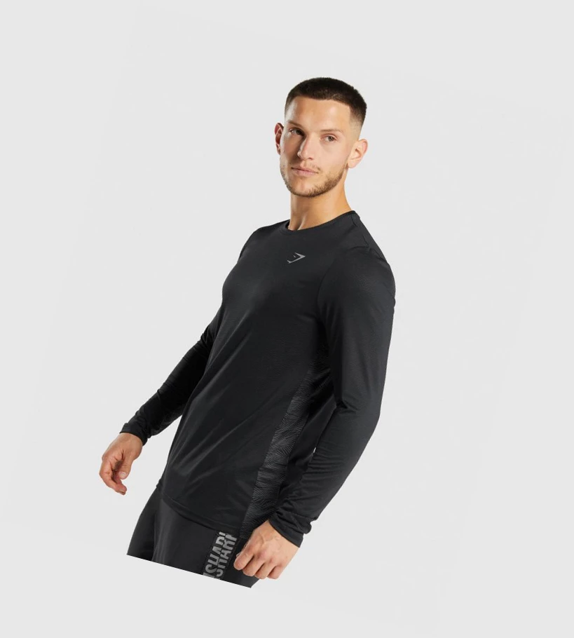 Gymshark Urheilu Miesten T Paidat Mustat | XMAVPS493