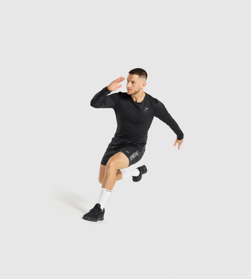 Gymshark Urheilu Miesten T Paidat Mustat | XMAVPS493