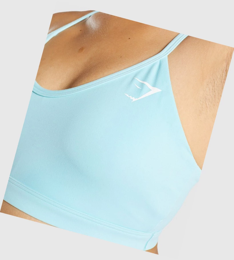 Gymshark V Neck Koulutus Naisten Urheiluliivit Turkoosi | MGDQEI312