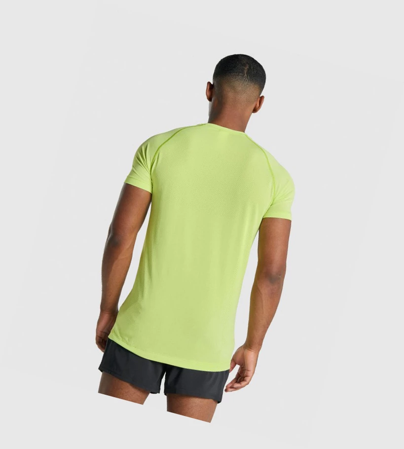 Gymshark Vital Light Seamless Miesten T Paidat Keltainen | PBAQXD178