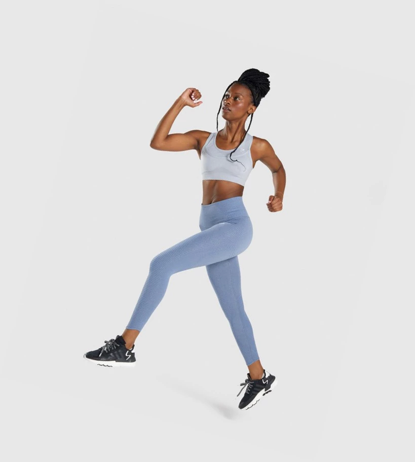 Gymshark Vital Rise Seamless Naisten Urheiluliivit Vaaleanharmaat | YZBAUW789