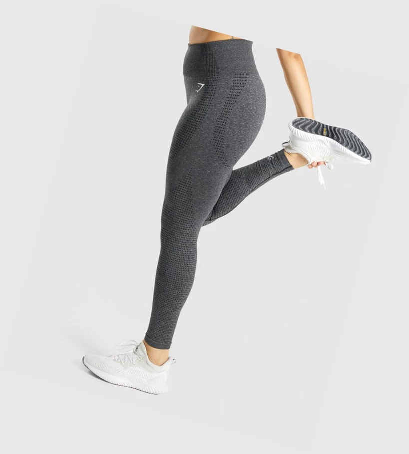 Gymshark Vital Seamless 2.0 High Waisted Naisten Leggingsit Harmaat | CDMFJV184