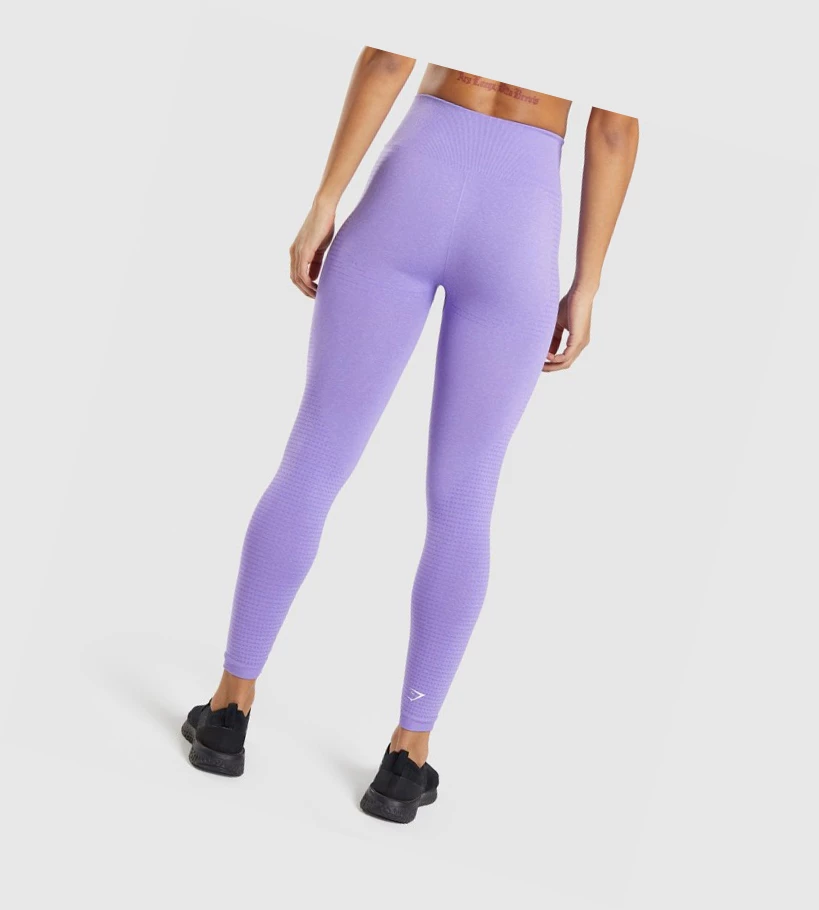 Gymshark Vital Seamless 2.0 High Waisted Naisten Leggingsit Vaaleanvioletit | ELITYW385