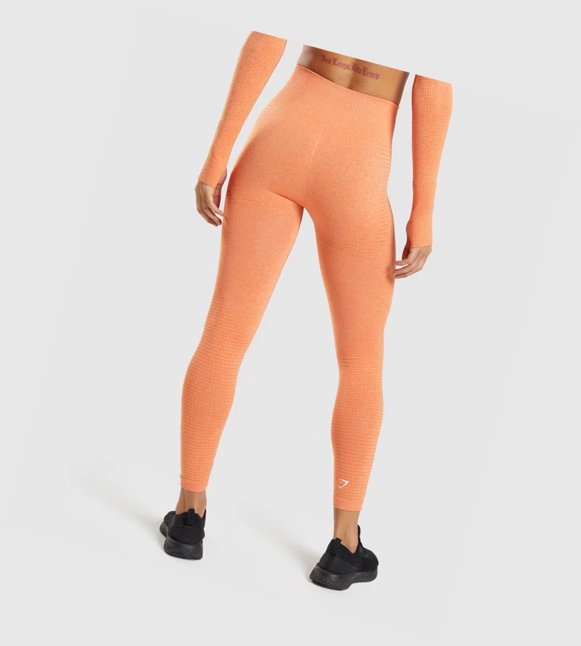 Gymshark Vital Seamless 2.0 High Waisted Naisten Leggingsit Aprikoosi Oranssi | LGKEHV512