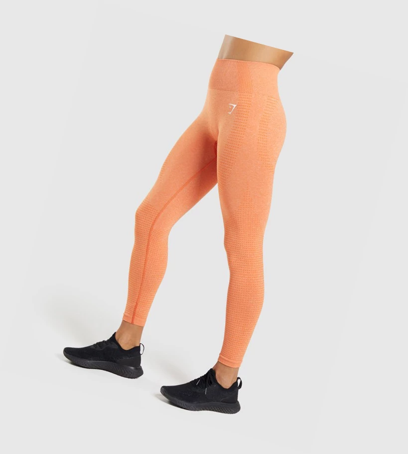 Gymshark Vital Seamless 2.0 High Waisted Naisten Leggingsit Aprikoosi Oranssi | LGKEHV512