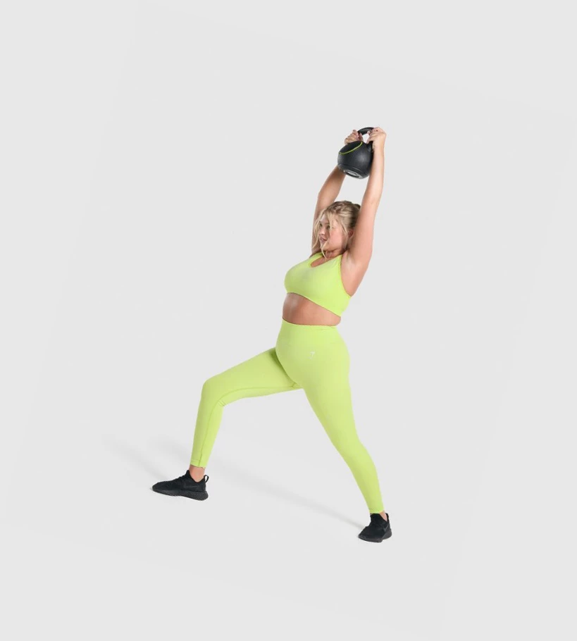 Gymshark Vital Seamless 2.0 High Waisted Naisten Leggingsit Keltainen | LIXOFW390