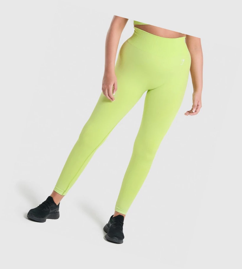 Gymshark Vital Seamless 2.0 High Waisted Naisten Leggingsit Keltainen | LIXOFW390
