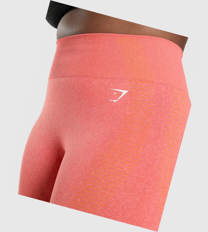 Gymshark Vital Seamless 2.0 High Waisted Naisten Leggingsit Oranssi | QKLCVS508