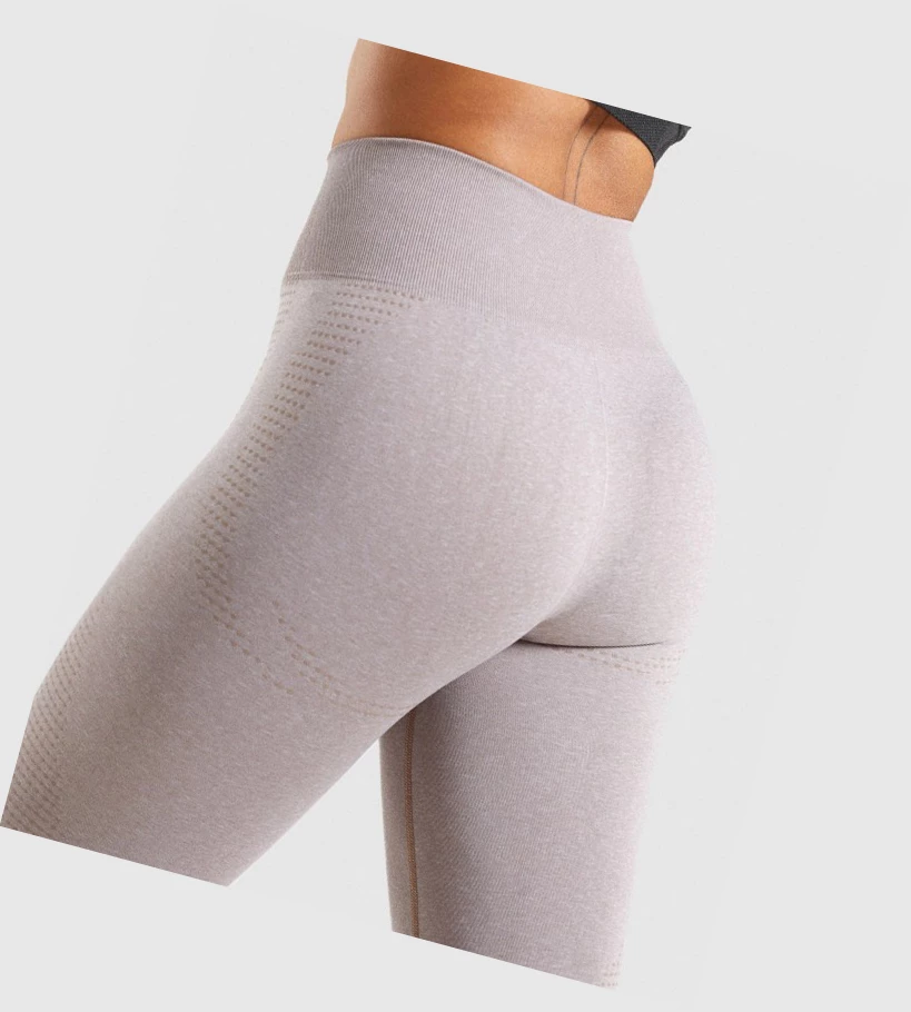 Gymshark Vital Seamless 2.0 High Waisted Naisten Leggingsit Harmaat Ruskea | RAMCLE915