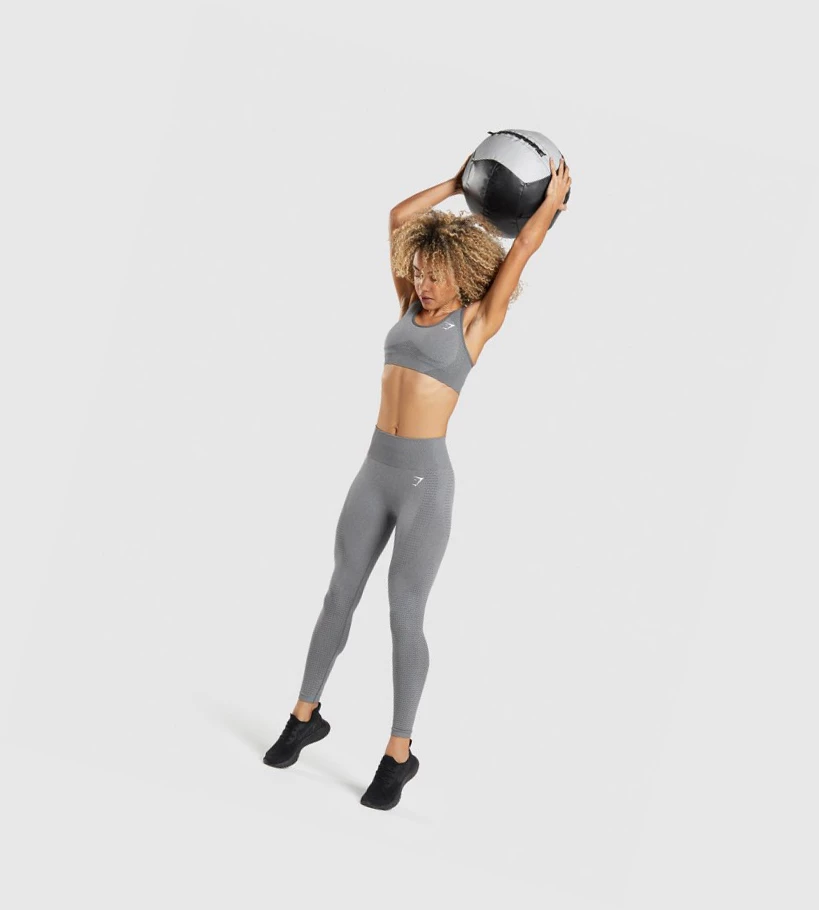 Gymshark Vital Seamless 2.0 High Waisted Naisten Leggingsit Harmaat | STIVAL156