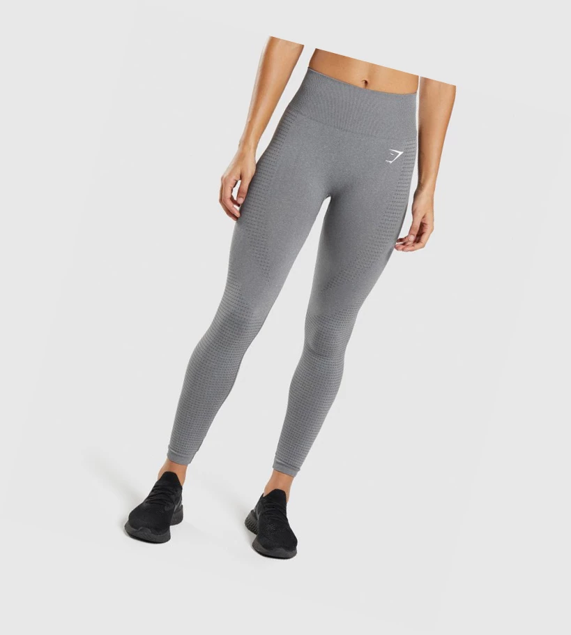 Gymshark Vital Seamless 2.0 High Waisted Naisten Leggingsit Harmaat | STIVAL156
