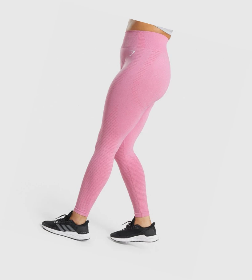 Gymshark Vital Seamless 2.0 High Waisted Naisten Leggingsit Pinkki | VCSRTB504
