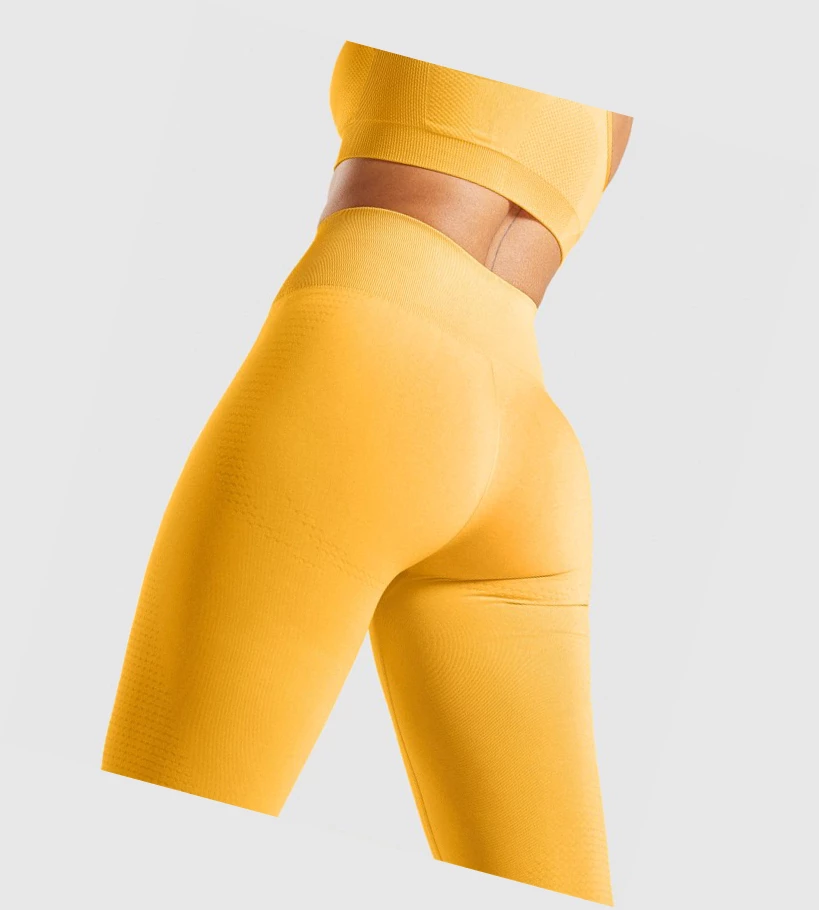 Gymshark Vital Seamless 2.0 High Waisted Naisten Leggingsit Keltainen | ZHSCXL167