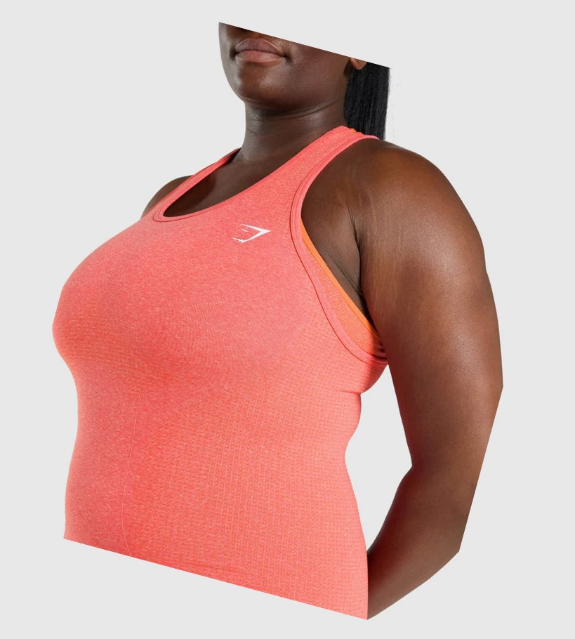 Gymshark Vital Seamless 2.0 Naisten Hihaton Paita Oranssi | LNCDOZ612