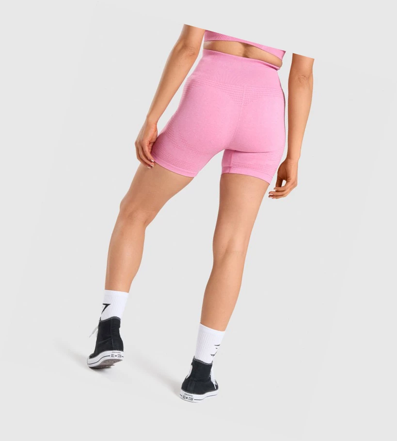 Gymshark Vital Seamless 2.0 Naisten Shortsit Pinkki | CBJISE752