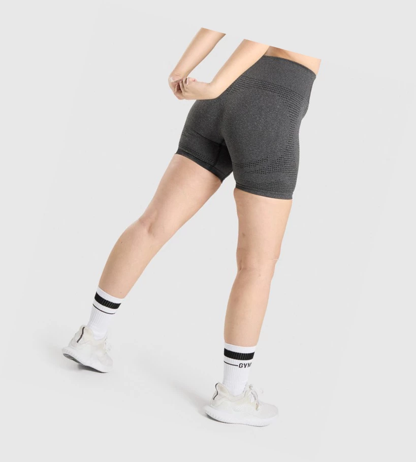 Gymshark Vital Seamless 2.0 Naisten Shortsit Harmaat | DACEFW351