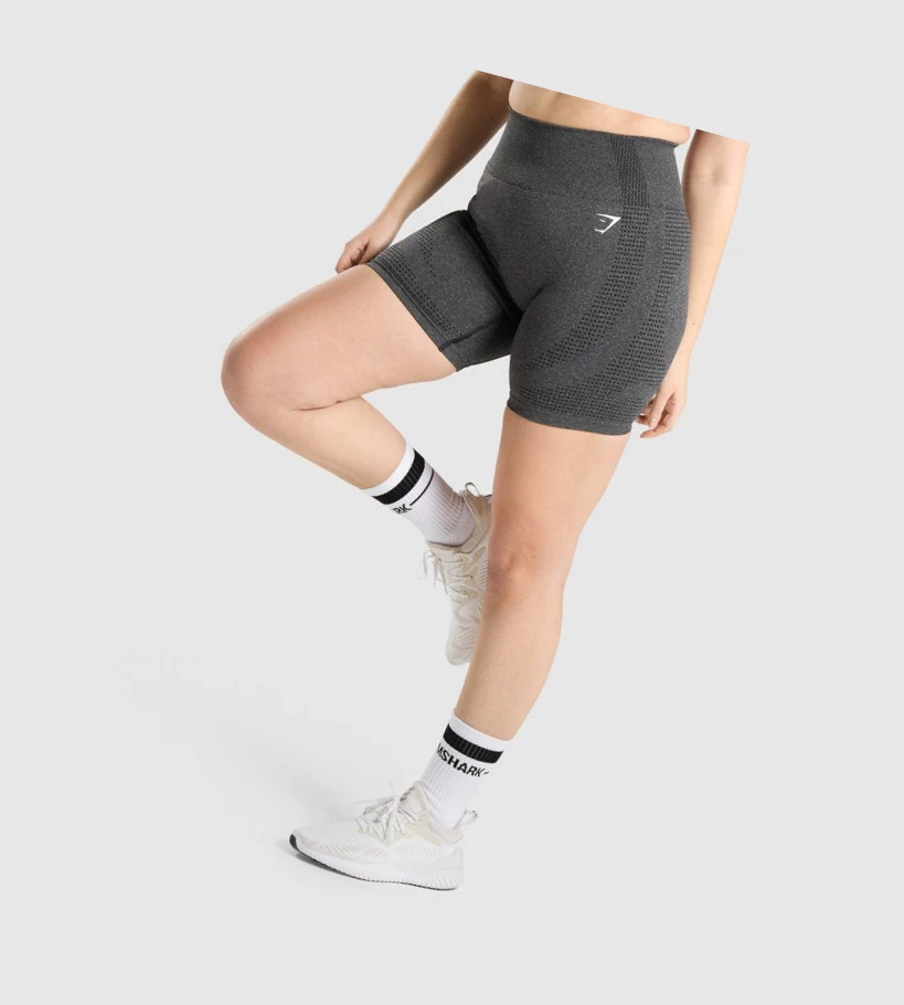 Gymshark Vital Seamless 2.0 Naisten Shortsit Harmaat | DACEFW351