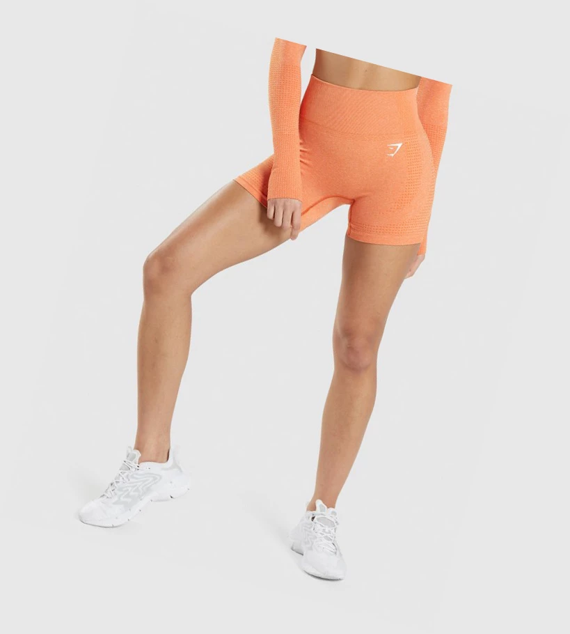 Gymshark Vital Seamless 2.0 Naisten Shortsit Aprikoosi Oranssi | GJVPLC923