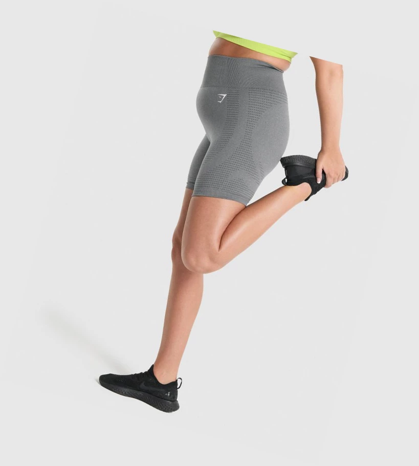 Gymshark Vital Seamless 2.0 Naisten Shortsit Harmaat | RSLQWI250
