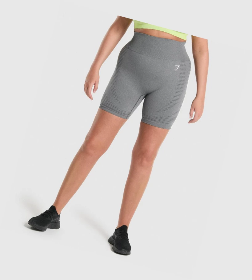 Gymshark Vital Seamless 2.0 Naisten Shortsit Harmaat | RSLQWI250