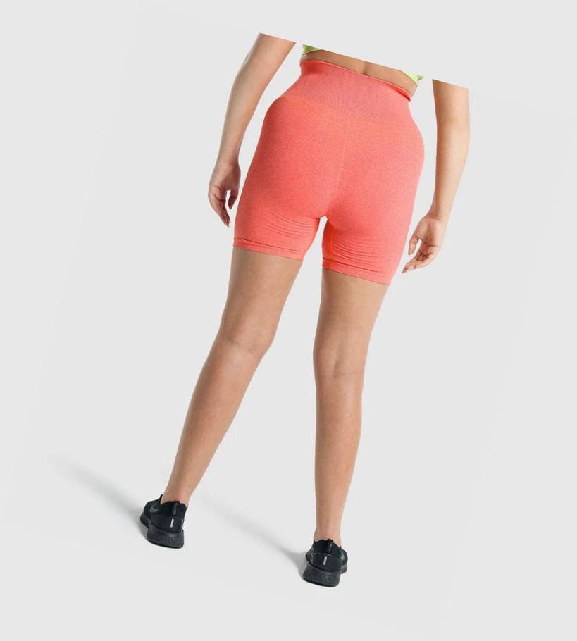 Gymshark Vital Seamless 2.0 Naisten Shortsit Oranssi | YRPVNZ034