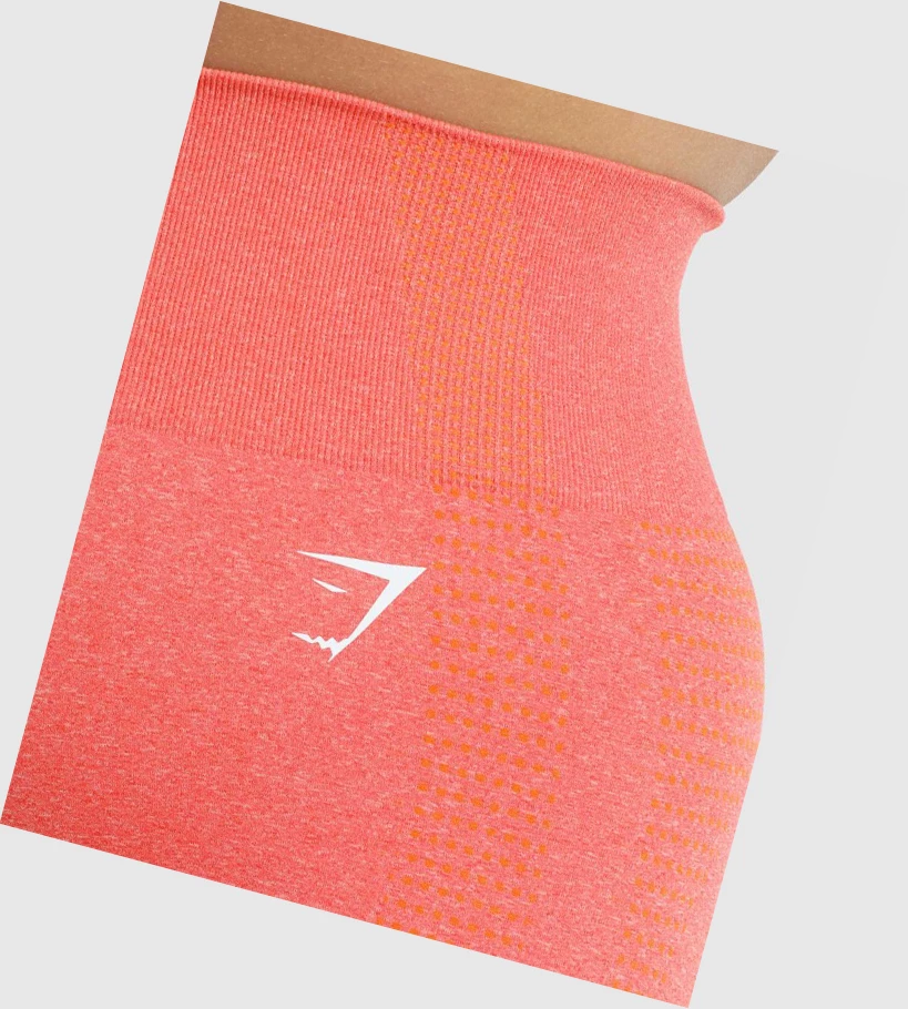 Gymshark Vital Seamless 2.0 Naisten Shortsit Oranssi | YRPVNZ034