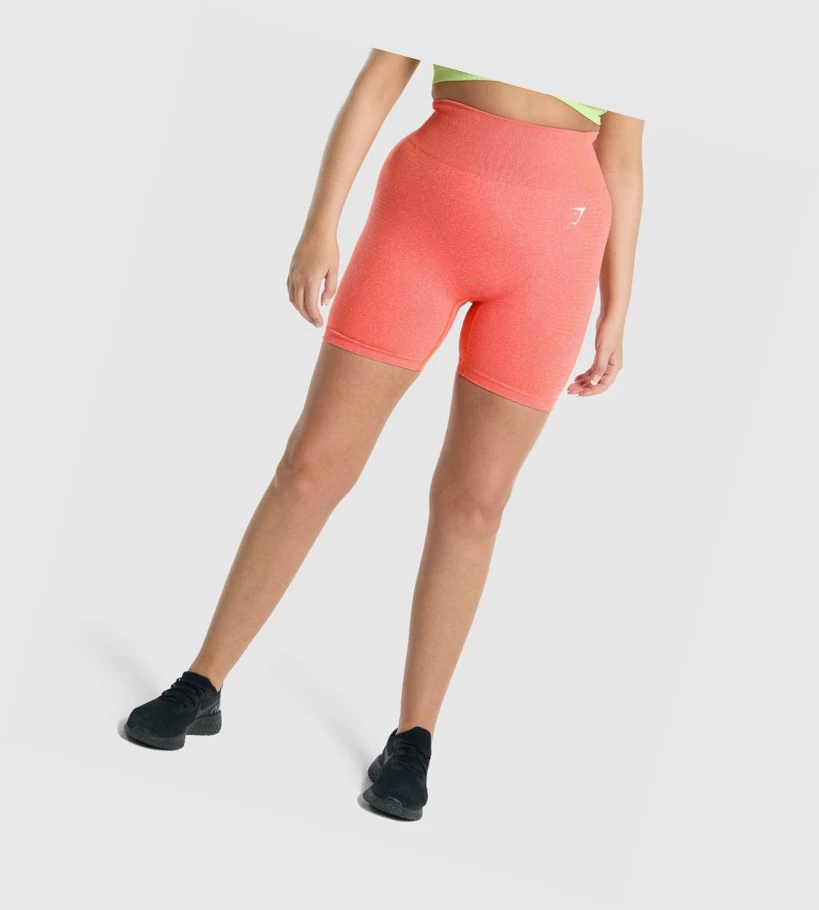 Gymshark Vital Seamless 2.0 Naisten Shortsit Oranssi | YRPVNZ034