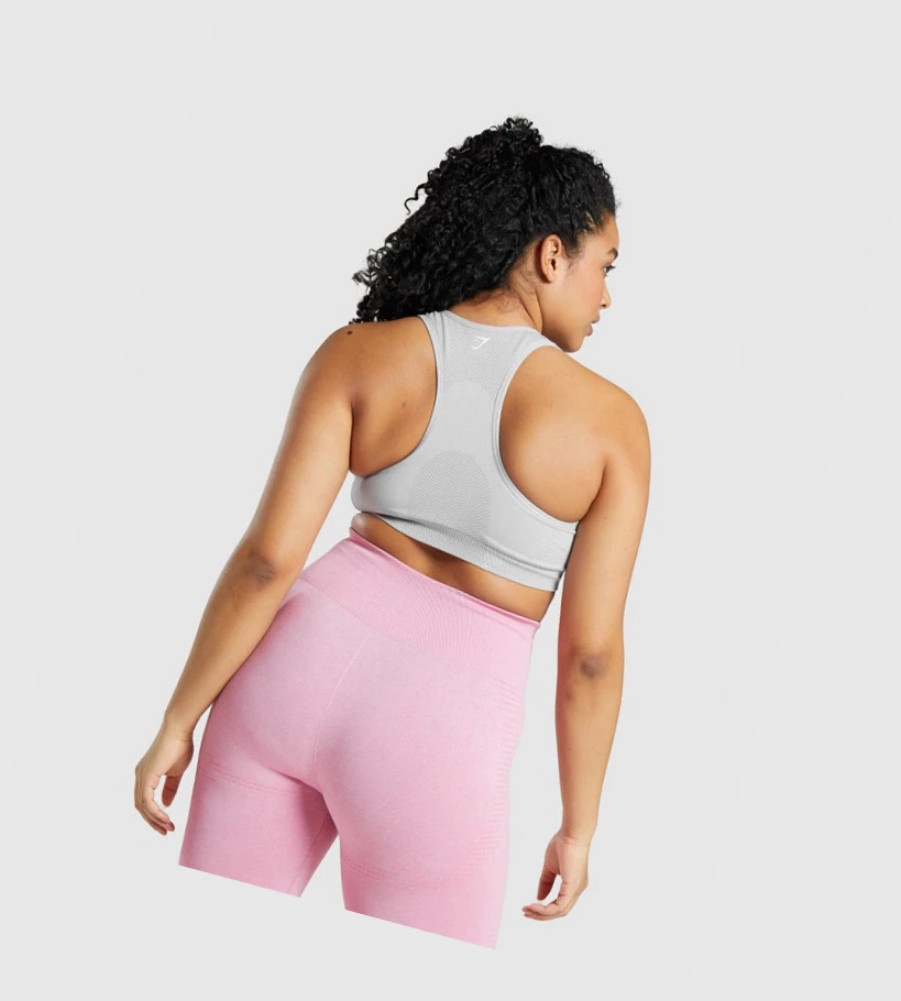 Gymshark Vital Seamless 2.0 Naisten Urheiluliivit Vaaleanharmaat | BHTLGI608