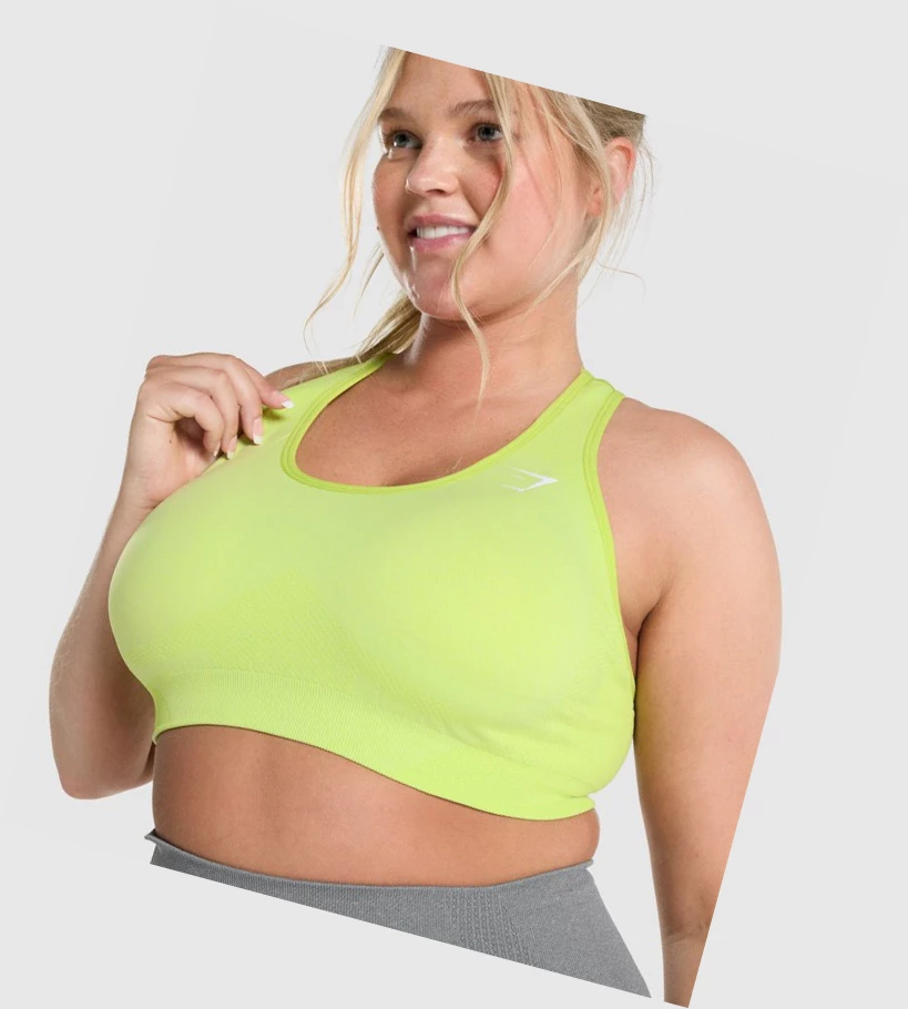 Gymshark Vital Seamless 2.0 Naisten Urheiluliivit Keltainen | CVSMDU429