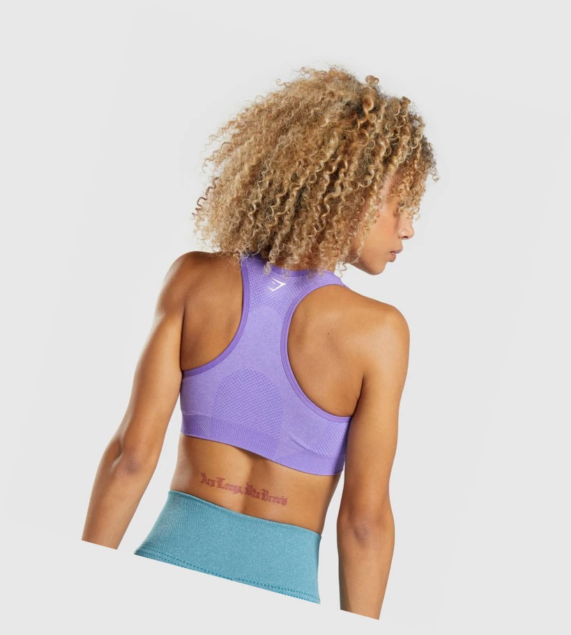 Gymshark Vital Seamless 2.0 Naisten Urheiluliivit Vaaleanvioletit | OZPXHB615