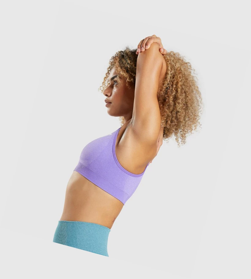 Gymshark Vital Seamless 2.0 Naisten Urheiluliivit Vaaleanvioletit | OZPXHB615