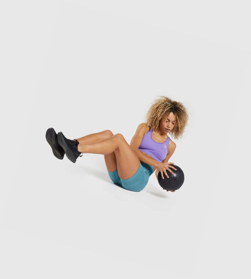Gymshark Vital Seamless 2.0 Naisten Urheiluliivit Vaaleanvioletit | OZPXHB615