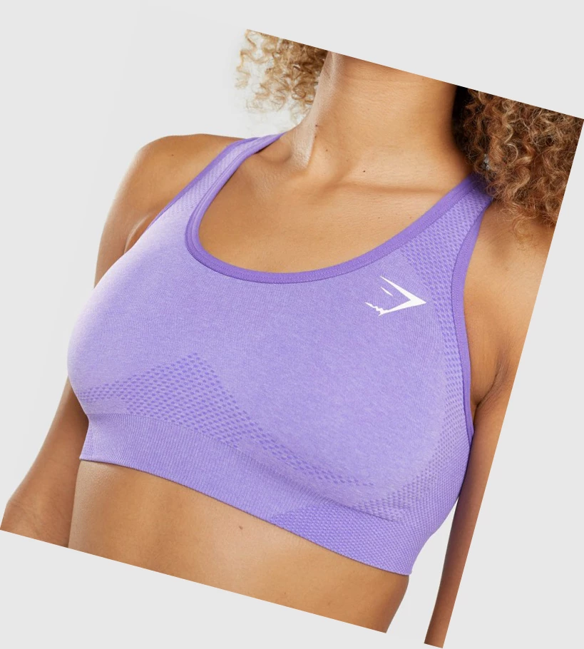 Gymshark Vital Seamless 2.0 Naisten Urheiluliivit Vaaleanvioletit | OZPXHB615
