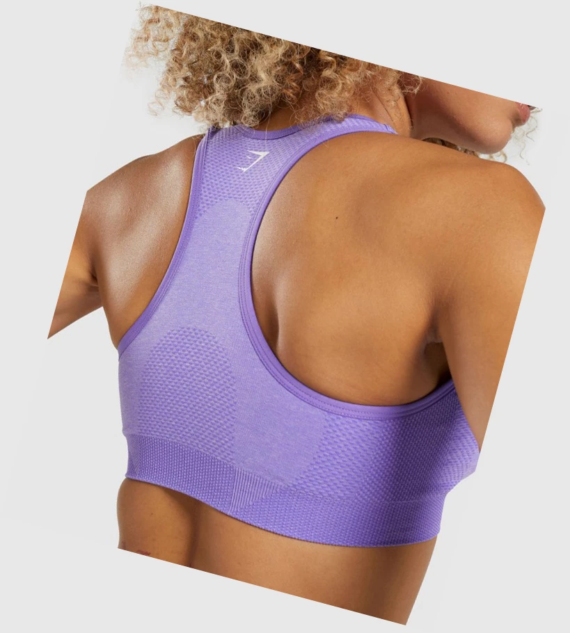Gymshark Vital Seamless 2.0 Naisten Urheiluliivit Vaaleanvioletit | OZPXHB615