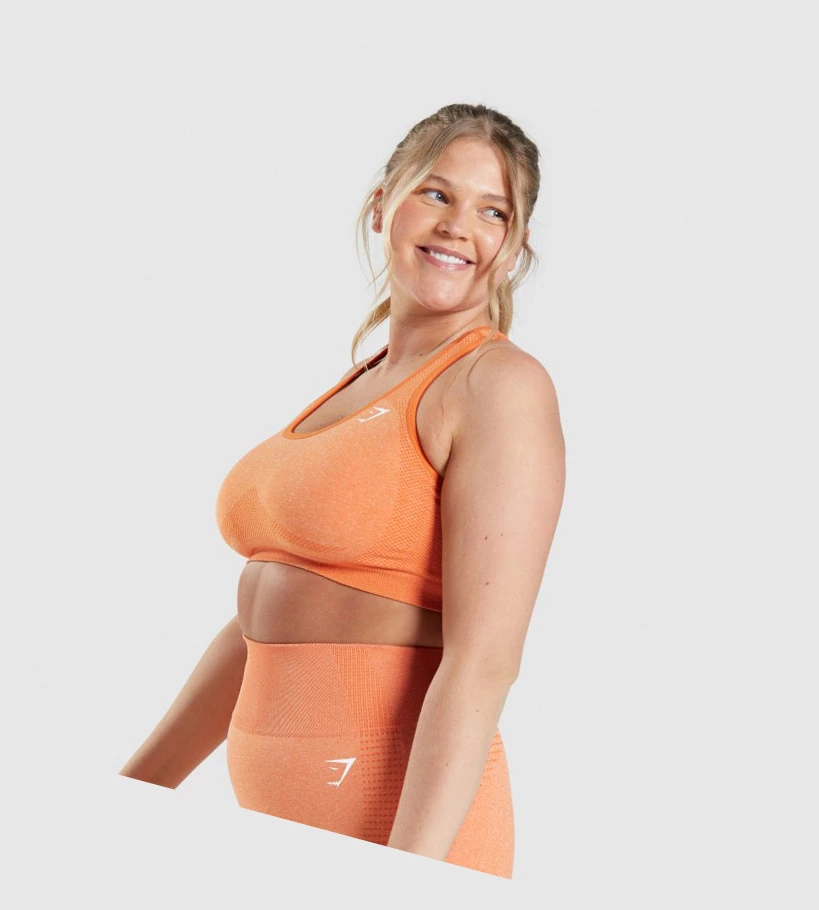 Gymshark Vital Seamless 2.0 Naisten Urheiluliivit Aprikoosi Oranssi | VPCGKN094