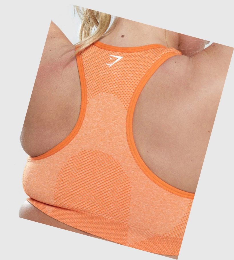 Gymshark Vital Seamless 2.0 Naisten Urheiluliivit Aprikoosi Oranssi | VPCGKN094