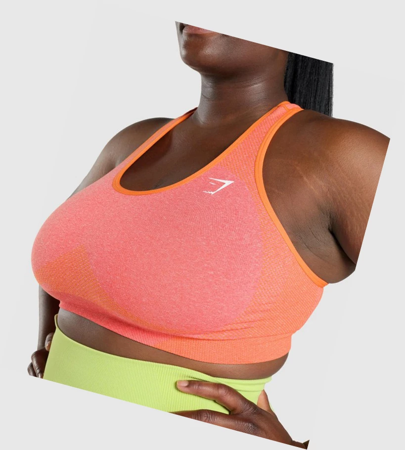 Gymshark Vital Seamless 2.0 Naisten Urheiluliivit Oranssi | WUMZLJ346