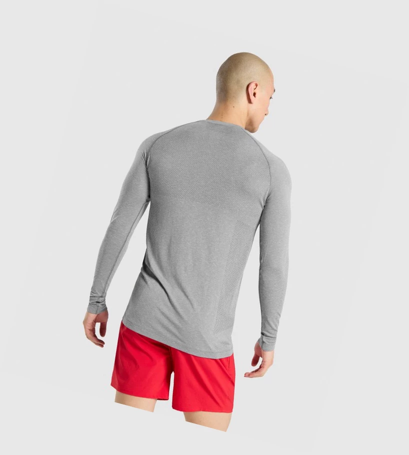 Gymshark Vital Seamless Miesten T Paidat Harmaat | VSIEPK851