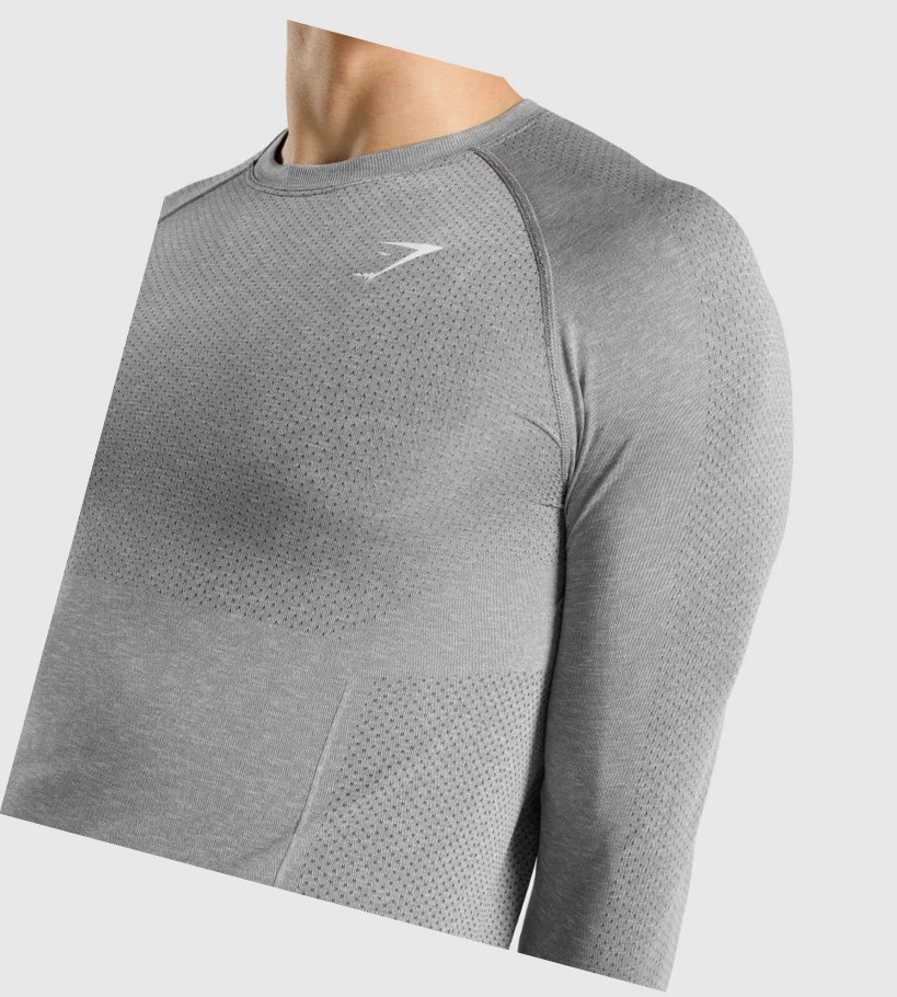 Gymshark Vital Seamless Miesten T Paidat Harmaat | VSIEPK851