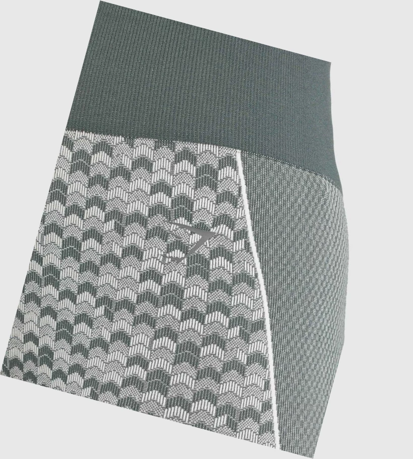Gymshark WTFlex Seamless High Waisted Naisten Leggingsit Harmaat | GKLRHY035