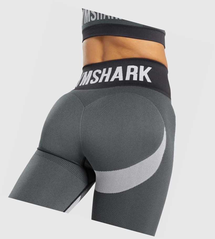 Gymshark WTFlex Seamless High Waisted Naisten Leggingsit Harmaat | HOFEBL741