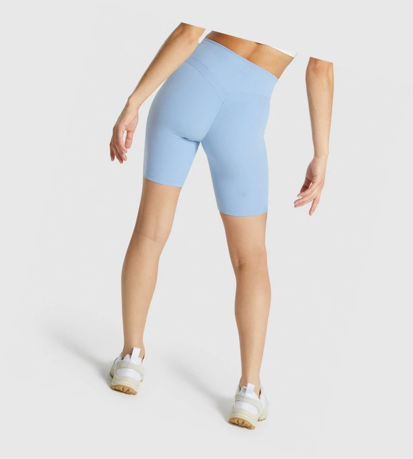 Gymshark Whitney Cycling Naisten Shortsit Sininen | WFIRMN329