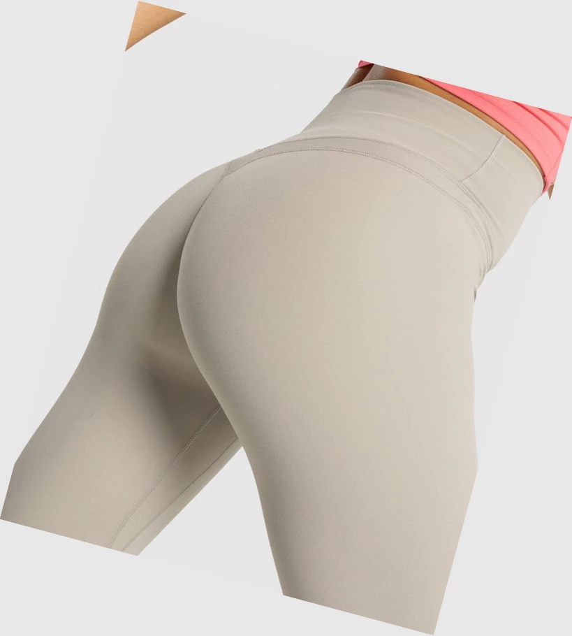 Gymshark Whitney High Rise High Waisted Naisten Leggingsit Valkoinen | HQATGI698